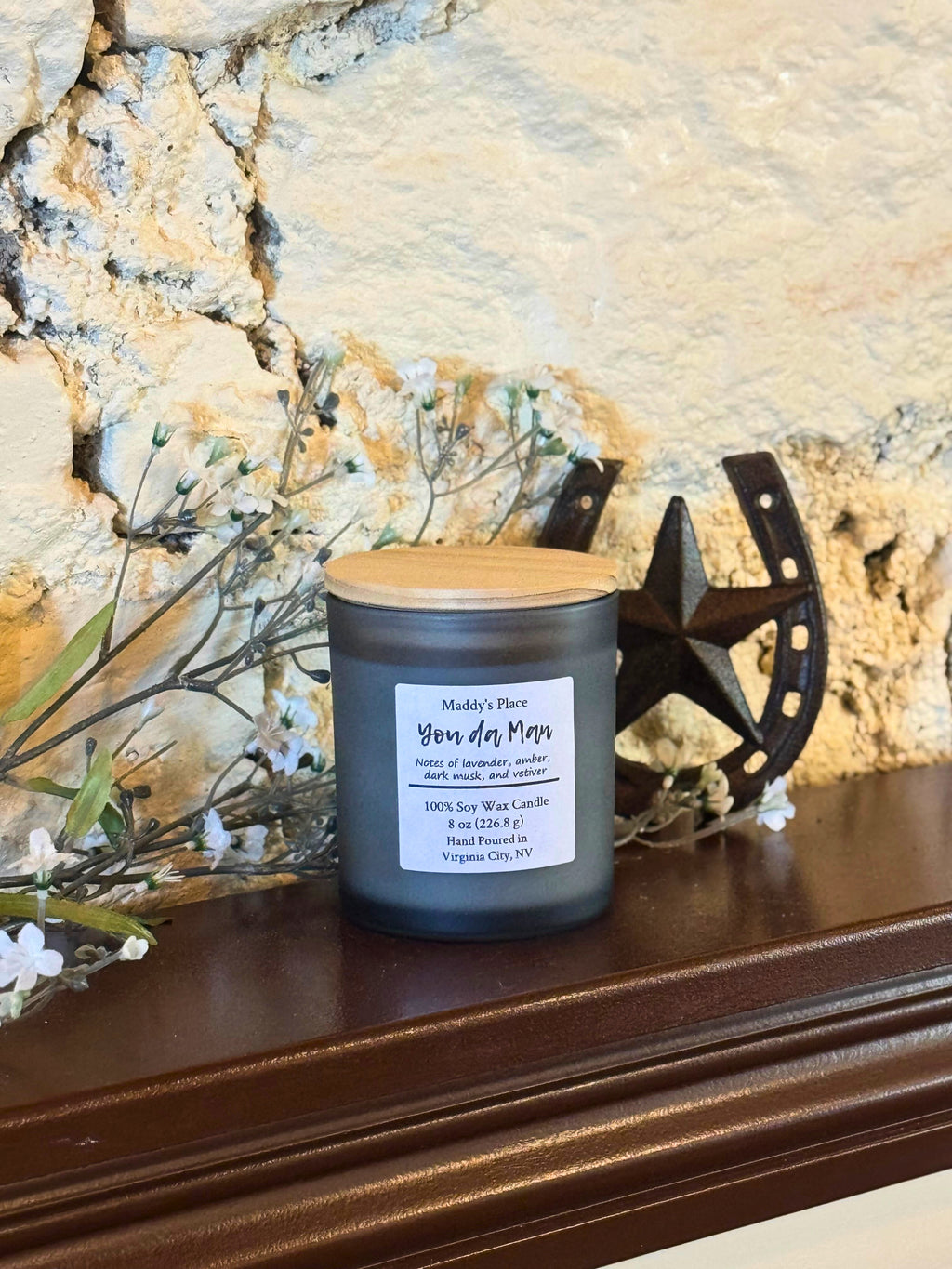 You Da Man Soy Wax Candle