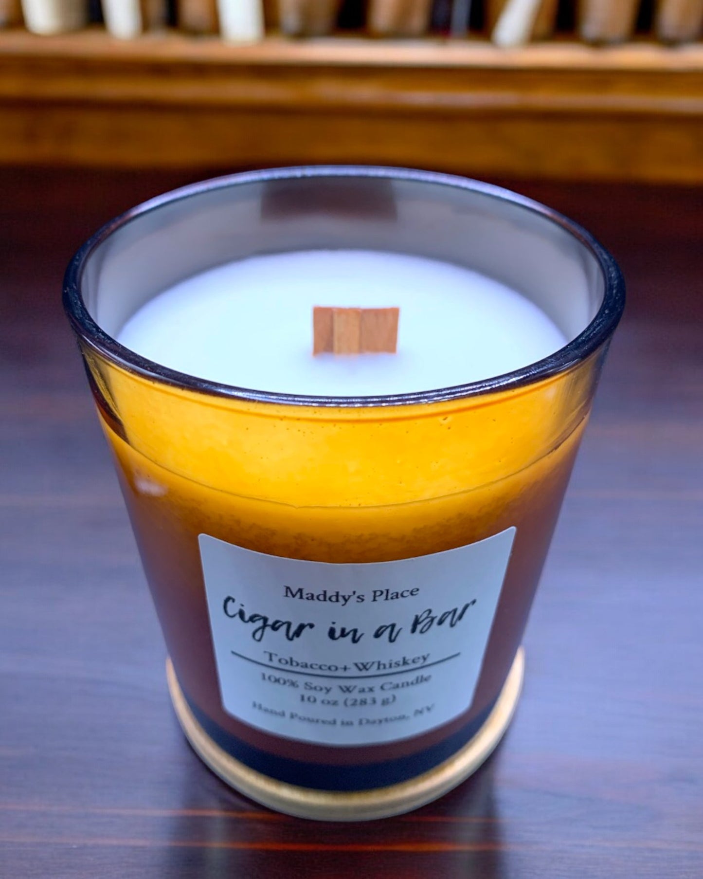 Cigar in a Bar Soy Candle