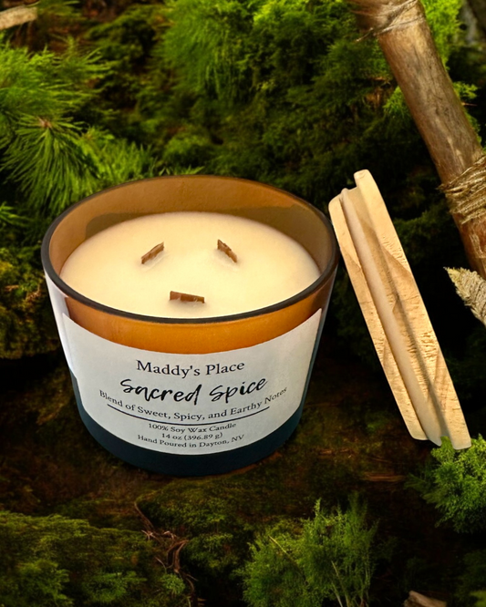 Sacred 3-Wick Soy Candle