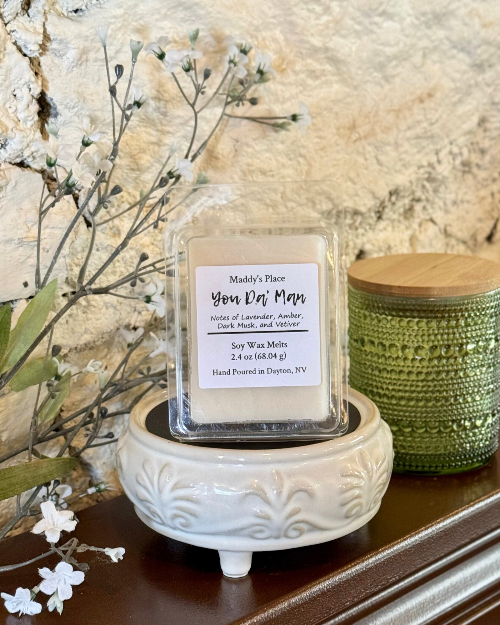 You Da' Man Soy Wax Melt