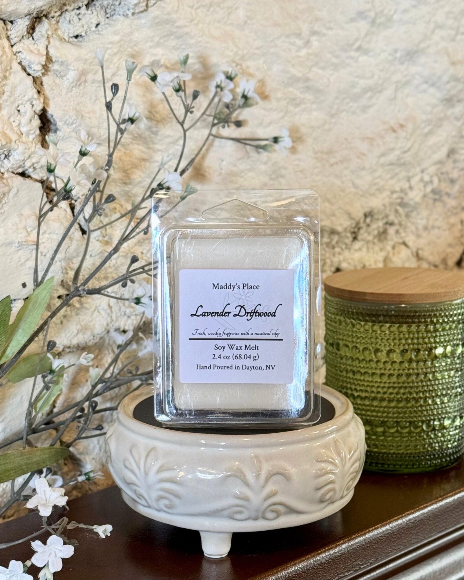 Lavender Driftwood Soy Wax Melt