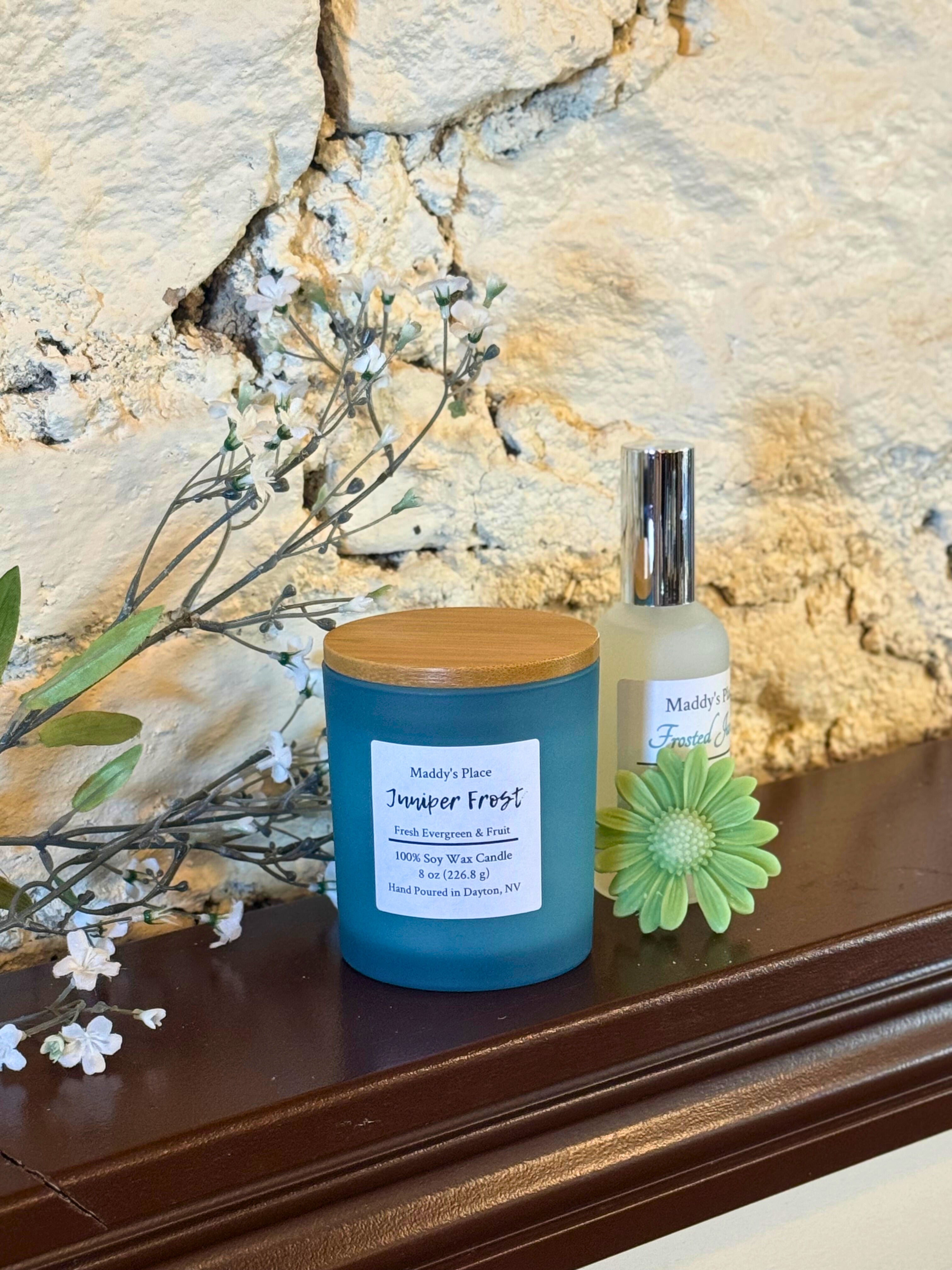 Juniper Frost Soy Candle