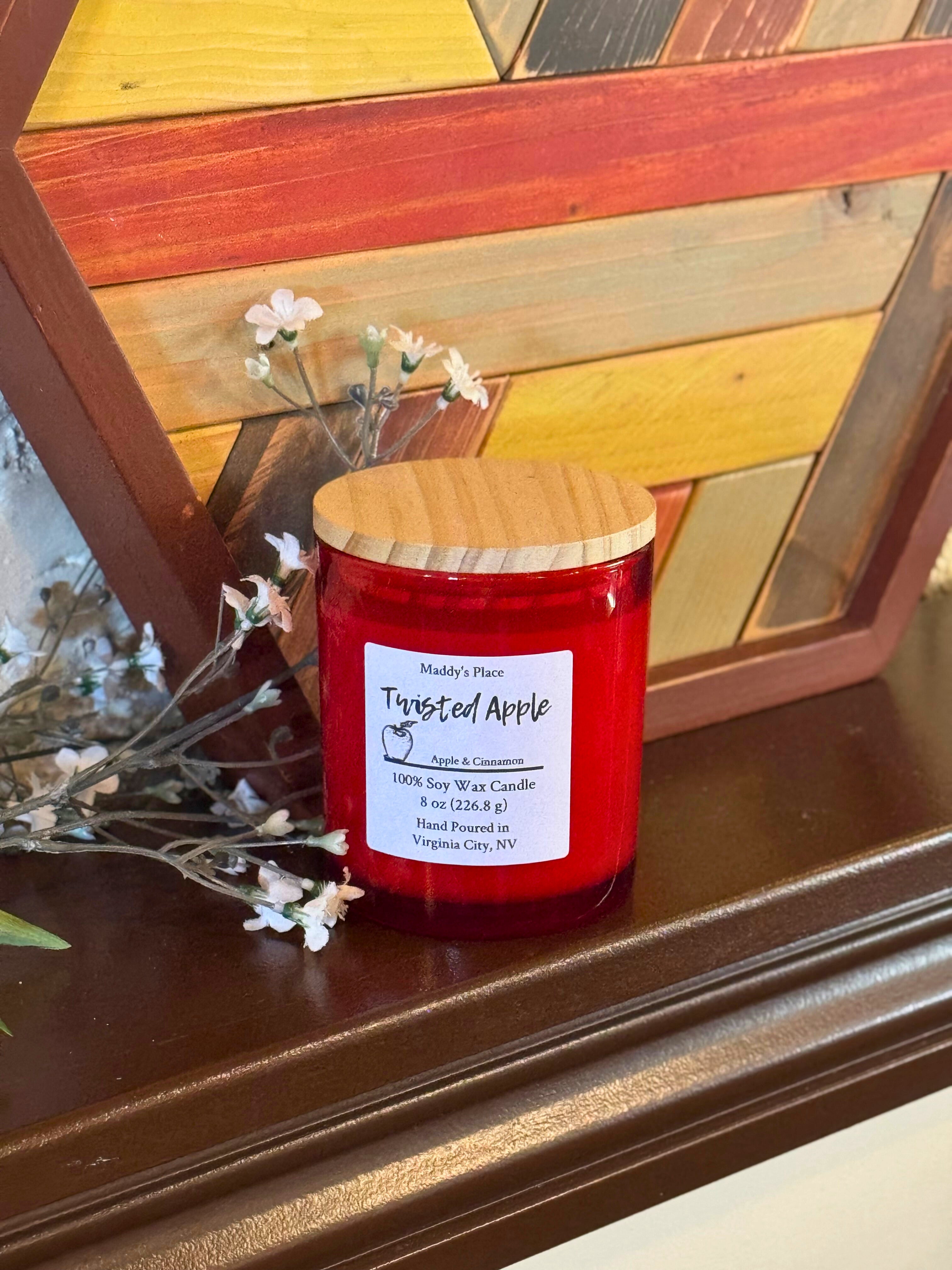 Twisted Apple Soy Candle