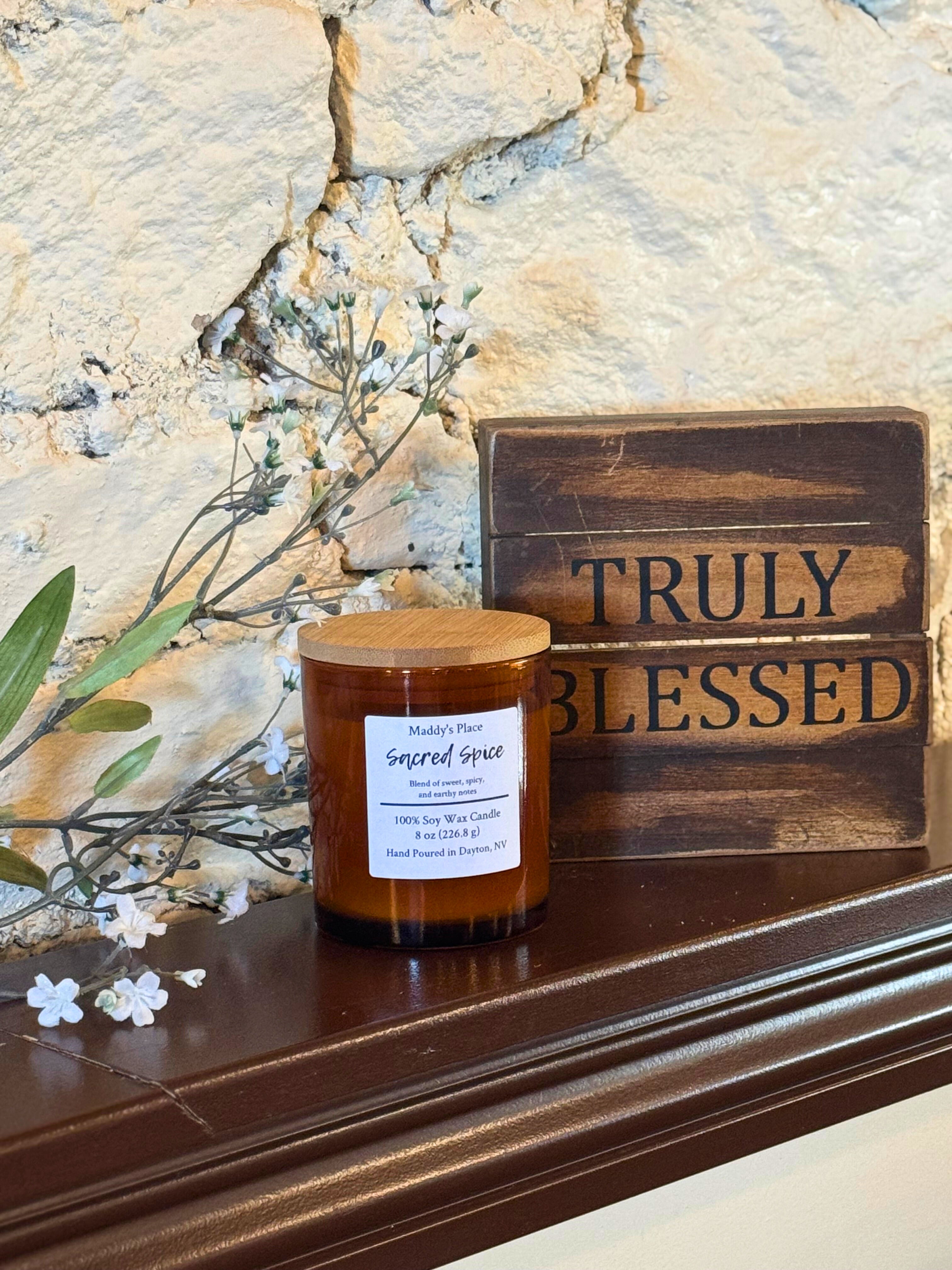 Sacred Spice Soy Wax Candle