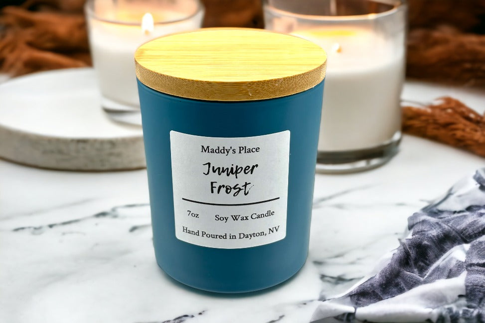 Juniper Frost Soy Candle